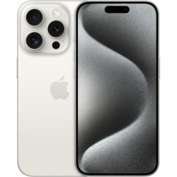 Apple iPhone 15 Pro 128GB Titanio Blanco ECCELLENTE