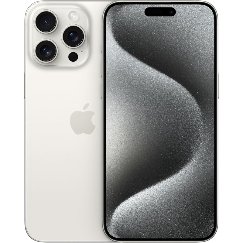 Apple iPhone 15 Pro Max 256GB Weißer Titan WEINIG GEBRUIKT