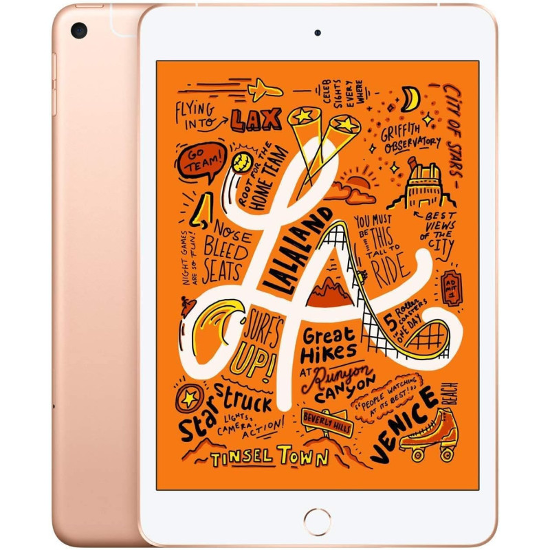 Apple iPad Mini 5 64GB 4G LTE CELLULAR Oro IN GOEDE STAAT