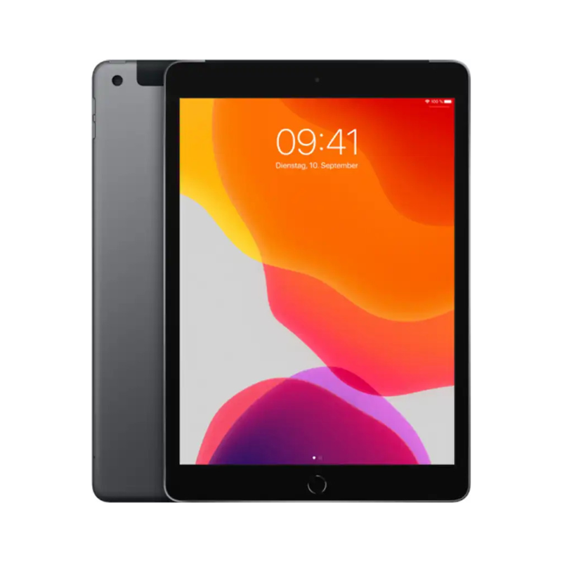 Apple iPad 10,2" (2019) 7ème génération 128 Go WiFi + 4G Gris sidéral PEU UTILISÉ