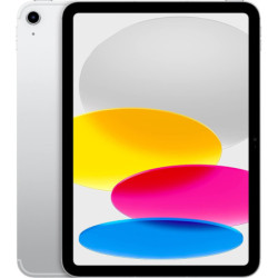 Apple iPad 10,9" (2022) 10e génération 64 Go Argent NOUVEAU OUVERT