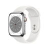 Apple Watch Series 8 (GPS + Cellular) 45mm Acero Inoxidable Plata POCO USADO