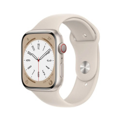 Apple Watch Series 8 (GPS + Cellular) 45mm Aluminio Blanco Estrella POCO USADO