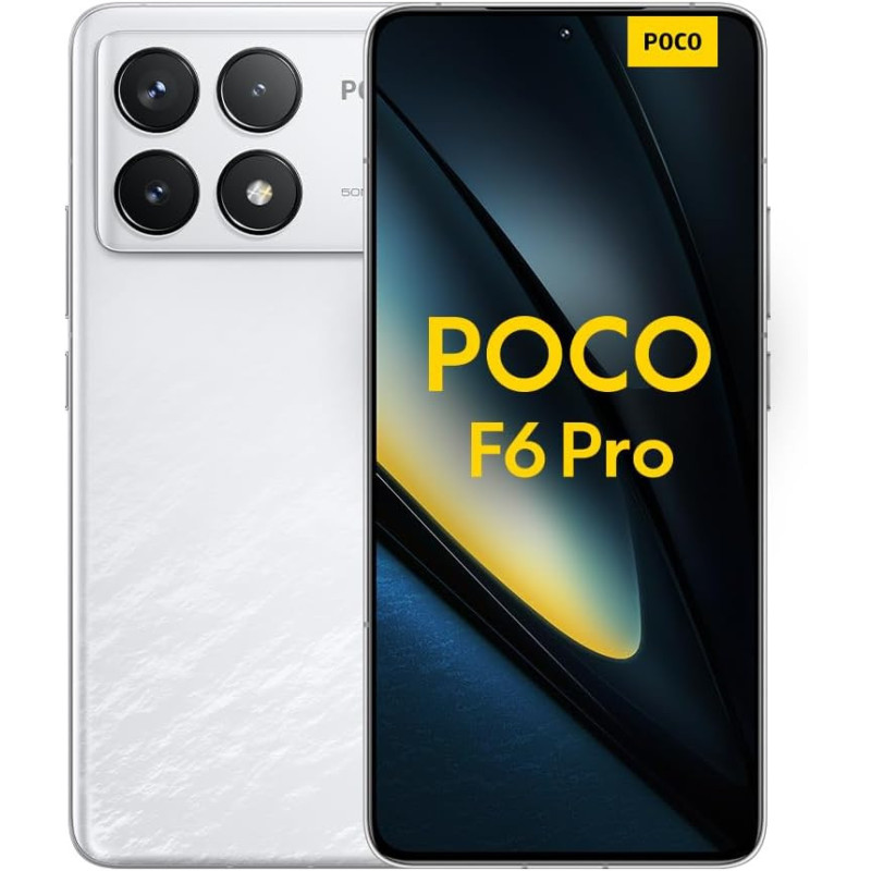 Xiaomi POCO F6 PRO 256 GB 12 GB RAM WEISS AUSGEZEICHNET