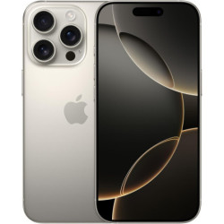 Apple iPhone 16 Pro 256 Go Titane Naturel NOUVEAU