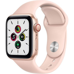 Apple Watch SE 2020 (GPS + Cellular) 40mm Aluminio Oro Rosa POCO USADO