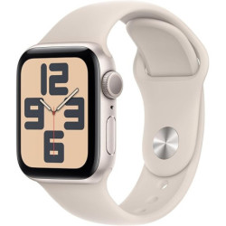 Apple Watch SE 2 2022 40 mm Aluminium Étoile Blanche EXCELLENT