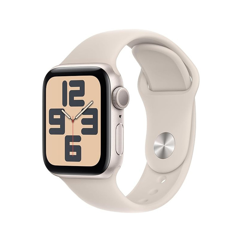 Apple Watch SE 2 2022 40 mm Aluminium Étoile Blanche NOUVEAU OUVERT