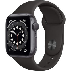 Apple Watch Series 6 40 mm Aluminium Schwarz WENIG GEBRAUCHT