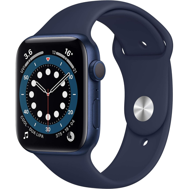 Apple Watch Series 6 44mm Aluminium Bleu PEU UTILISÉ