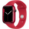 Apple Watch Series 7, 41 mm, rotes Aluminium, in gutem Zustand