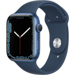 Apple Watch Series 7 45 mm Aluminium Blau WENIG GEBRAUCHT