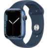 Apple Watch Series 7 45 mm Aluminium Blau WENIG GEBRAUCHT