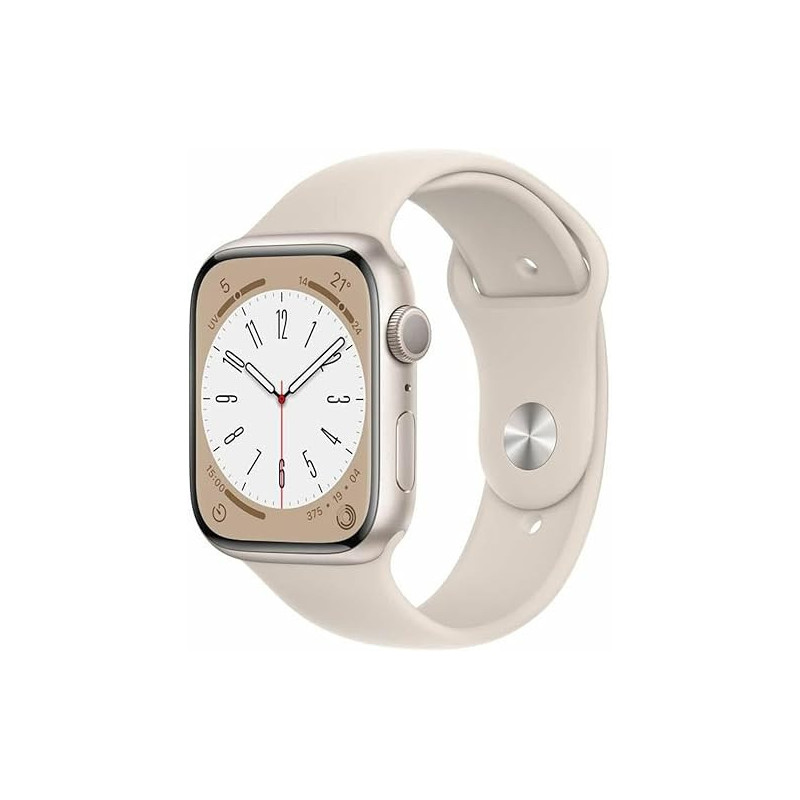 Apple Watch Series 8 45mm Aluminio Blanco Estrella EXCELENTE