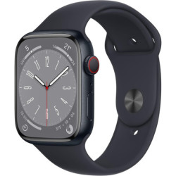 Apple Watch Series 8 (GPS + Cellular) 45mm Aluminio Medianoche EN BUEN ESTADO