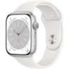 Apple Watch Series 8 45mm Aluminum Silver GENTLY USED