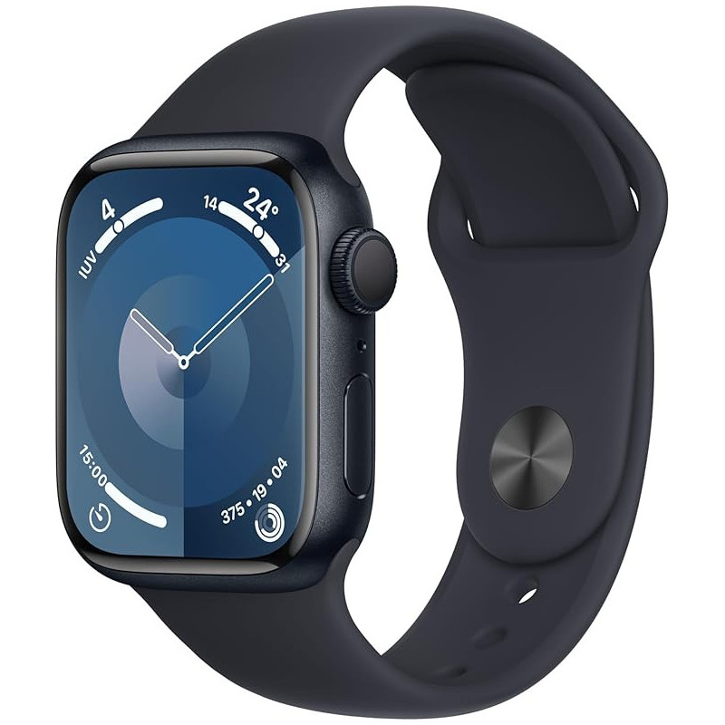 Apple Watch Series 9 45 mm Aluminium Midnight AUSGEZEICHNET