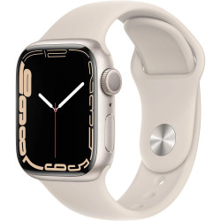 Apple Watch Series 7 41 mm Aluminium White Star IN GUTEM ZUSTAND