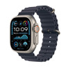 Apple Watch Ultra 2 LTE Titanium Strap Midnight Ocean Band (Health Battery 100%) NEW UNLOCKED