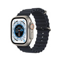 Apple Watch Ultra Titanium with Midnight Ocean Band S LIGHTLY USED