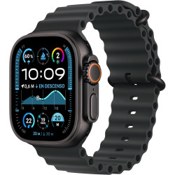 Apple Watch Ultra 2 LTE Titanio Negro Correa Ocean Band EXCELENTE