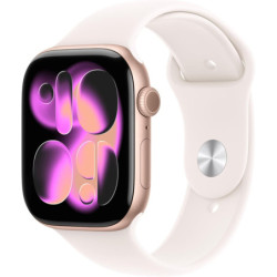 Apple Watch Series 11 (GPS + Cellular) 46mm Aluminio Oro Rosa NUOVO APERTO