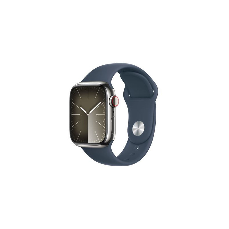 Apple Watch Series 9 (GPS + Cellular) 41mm Acero Inoxidable Plata EN BUEN ESTADO