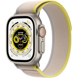 Apple Watch Ultra Titanio Correa Yellow Beige Trail Loop NUEVO