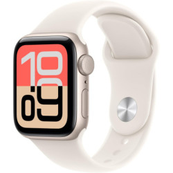Apple Watch SE 2025 (GPS + Cellular) 40mm Aluminio Blanco Estrella EN BUEN ESTADO