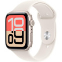 Apple Watch SE 2025 (GPS + Cellular) 44mm Aluminio Blanco Estrella NIEUW GEOPEND
